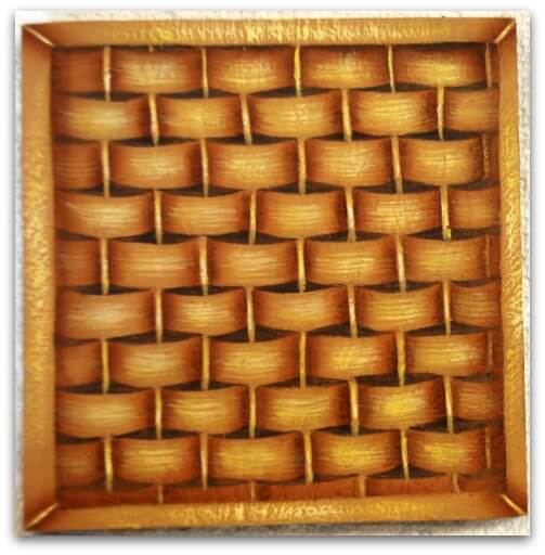 List 98+ Images how to paint a basket weave pattern Latest