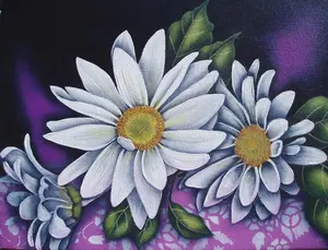We all love daisies and you will love painting Daisies at Dusk.  This decorative painting e-packet also known as a tole painting e-pattern has detailed step-by-step instructions, lots of pictures, materials list and line drawings. Have fun with this project.