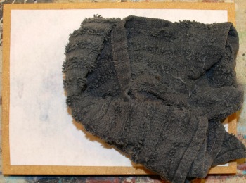 After 8 hours, moisten the back of the print to saturate it with water. After 8 hours, moisten the back of the print to saturate it with water.