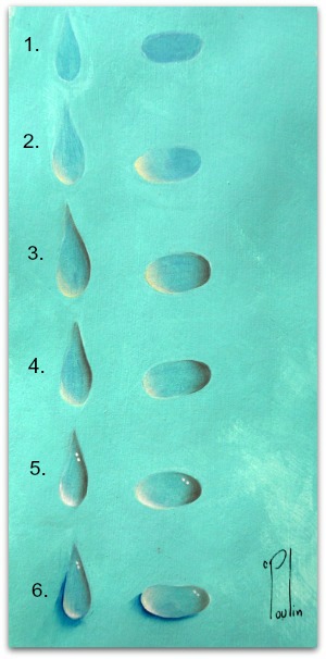 How To Paint Water Droplets