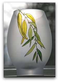 Glass paint – choose the right one for your hand painted glass project.