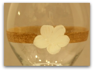 Apply first coat of paint on the petals using the filbert brush and Natural Buff.