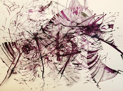 Out of control string art