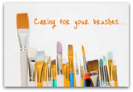 How to Clean your Artist's Paintbrush