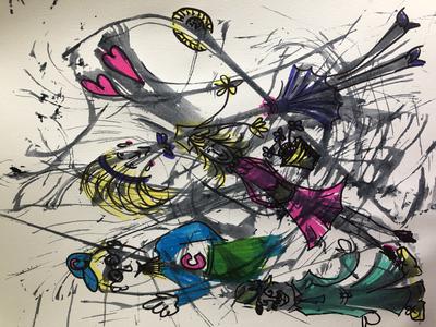 Out of Control String Art