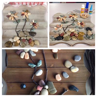 Board before painting and assembly