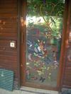 Glass Door with Australian Birds