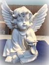 Plastic angel before painting
