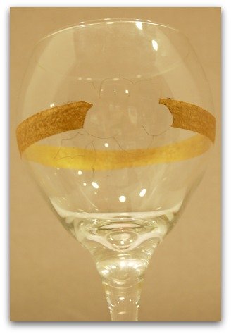 easy hand painted wine glasses with love